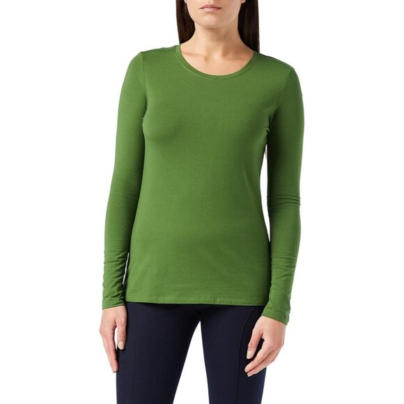 Amazon Essentials Women's Regular-Fit Long-Sleeve Crewneck T-Shirt 2X XXL - Picture 1 of 7